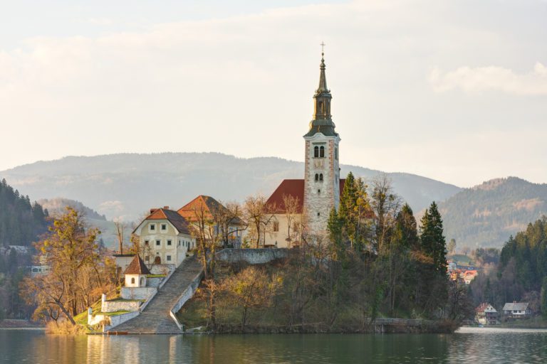 Lago di Bled - Chiesa dell'Assunzione della Vergine