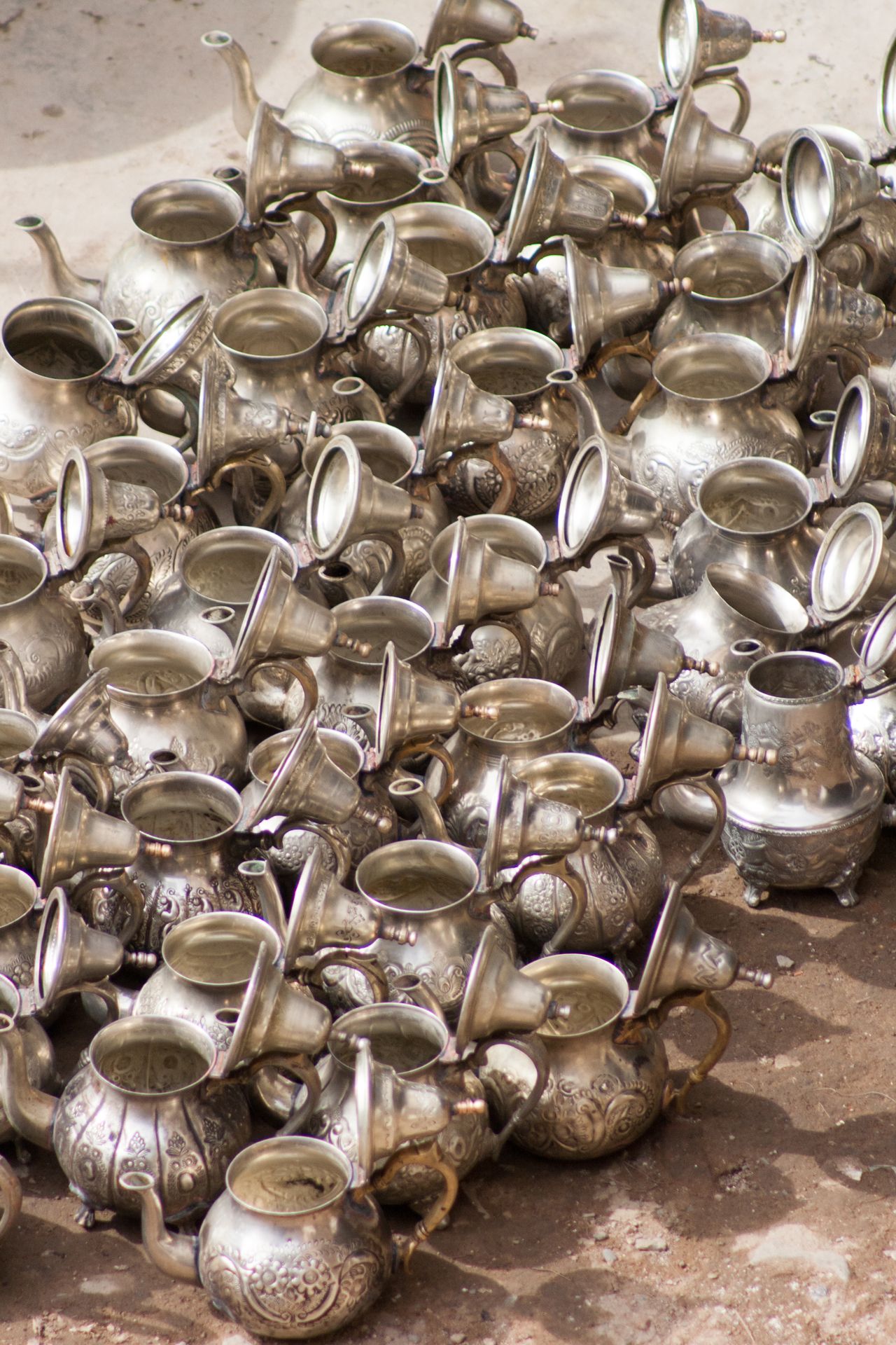 Teiere - souk di Marrakech