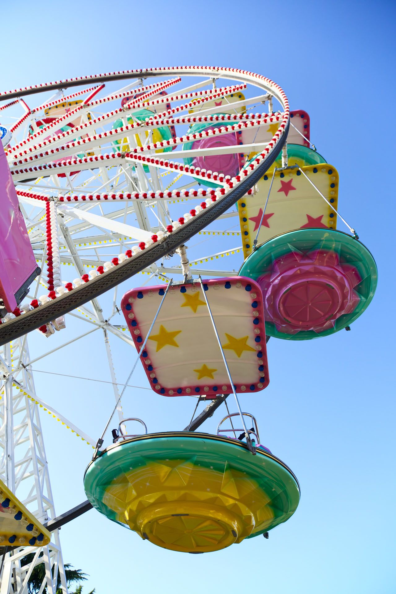 Giostra al luna park