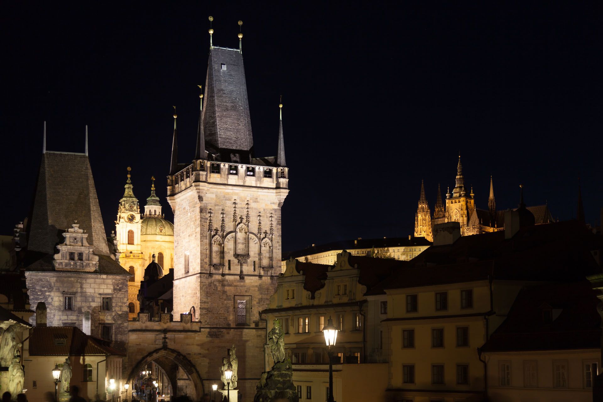 Torre sul Ponte Carlo Praga