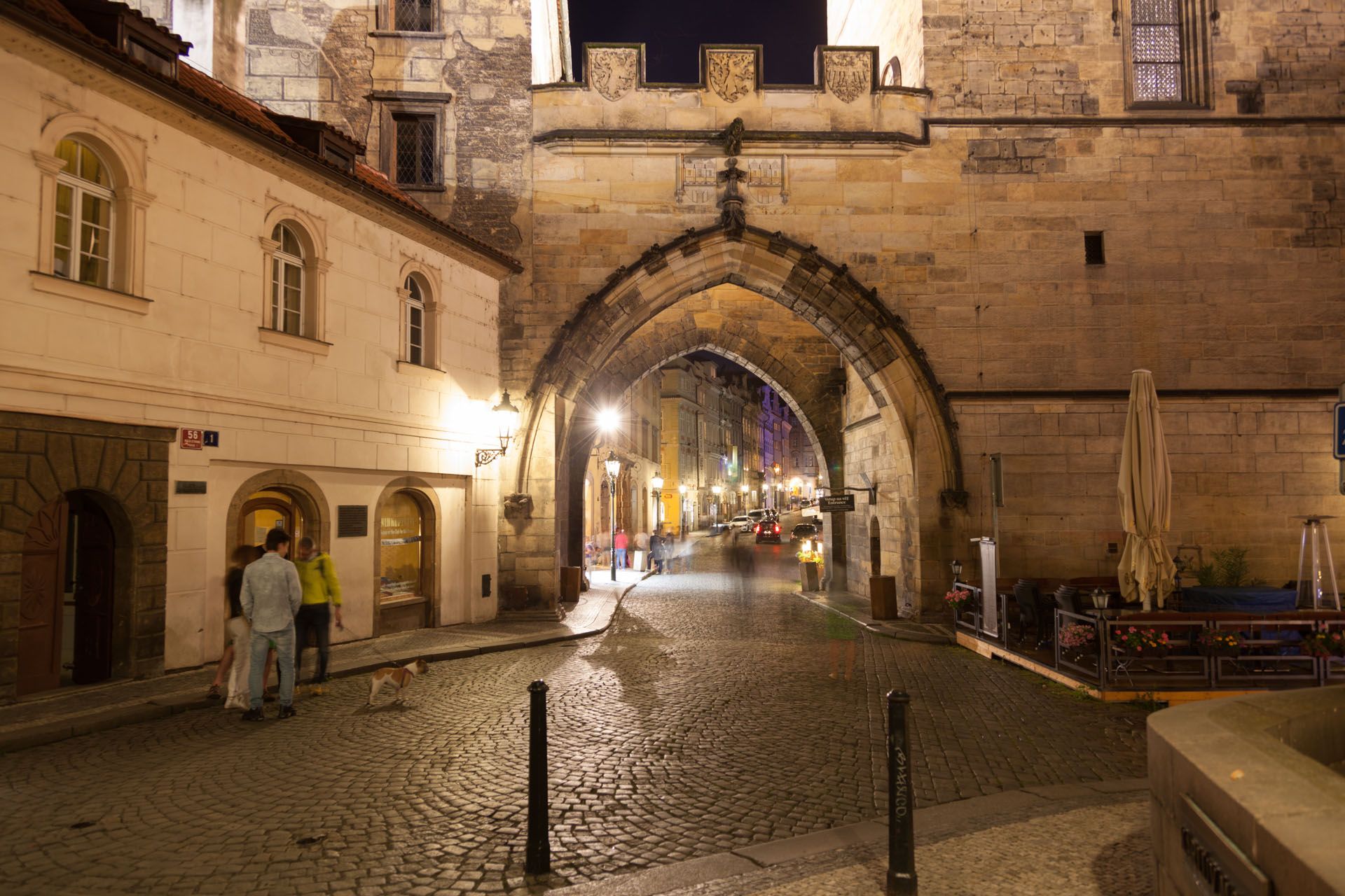 Vista da Ponte Carlo - Praga