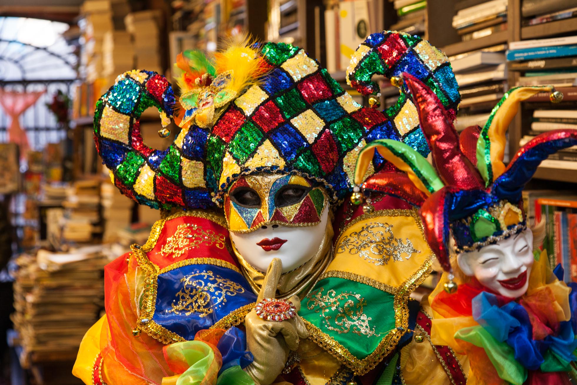 Mask at Venice Carnival