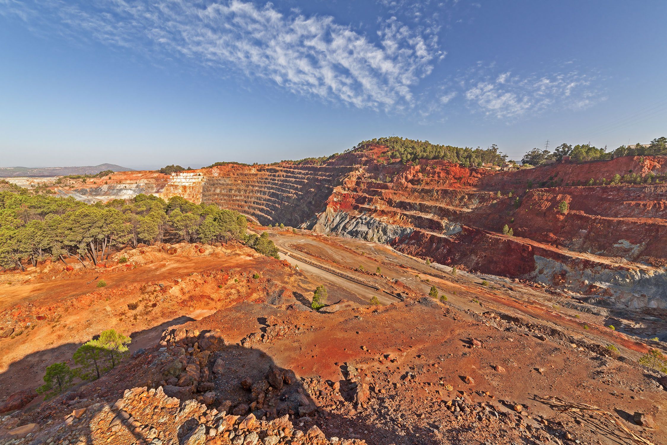 Atalya mine in Minas Riotinto, Andalusia, Spain