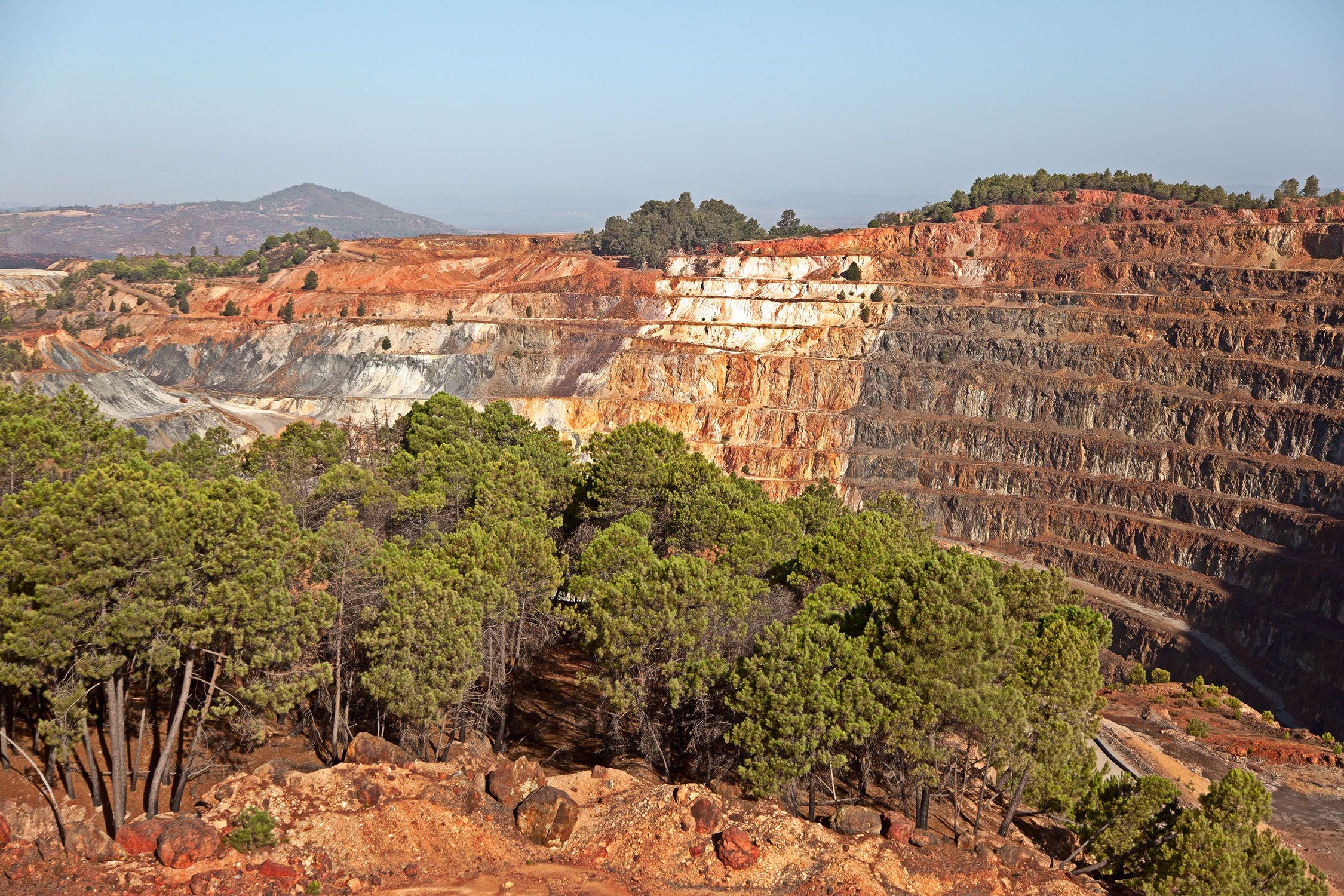 Atalya mine in Minas Riotinto, Andalusia, Spain