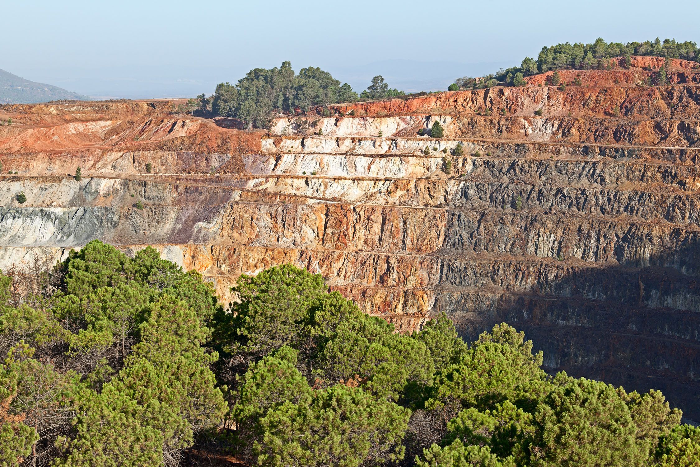 Atalya mine in Minas Riotinto, Andalusia, Spain