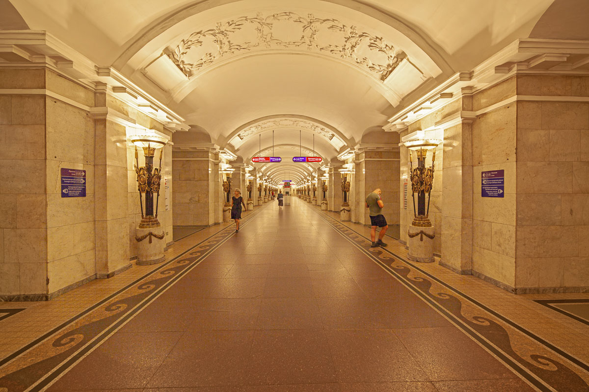 Pushkinskaya station St. Petersburg