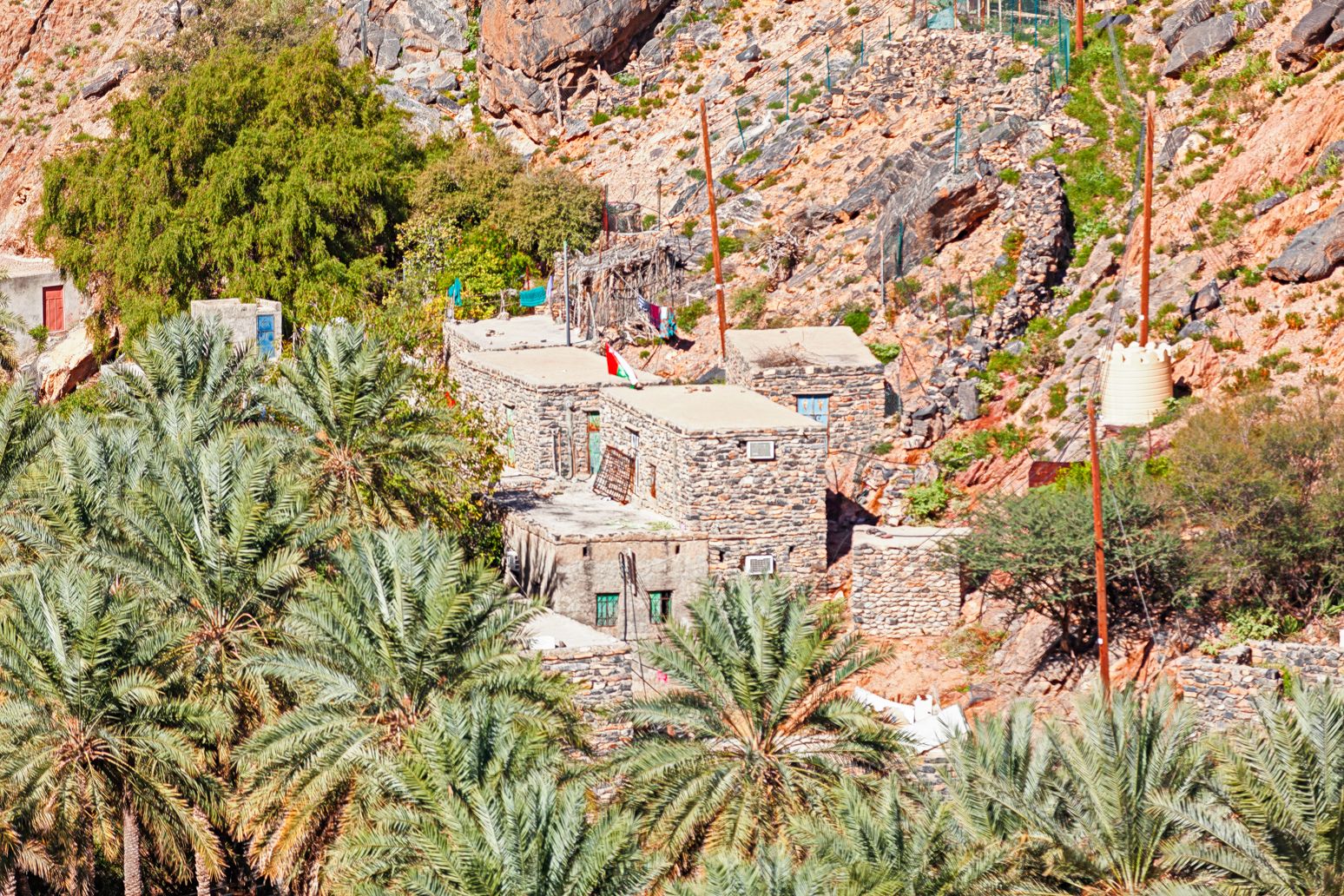 Wadi in Al Hajar Mountains