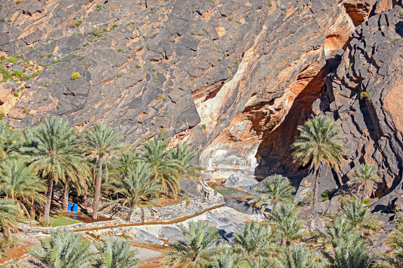Wadi in Al Hajar Mountains