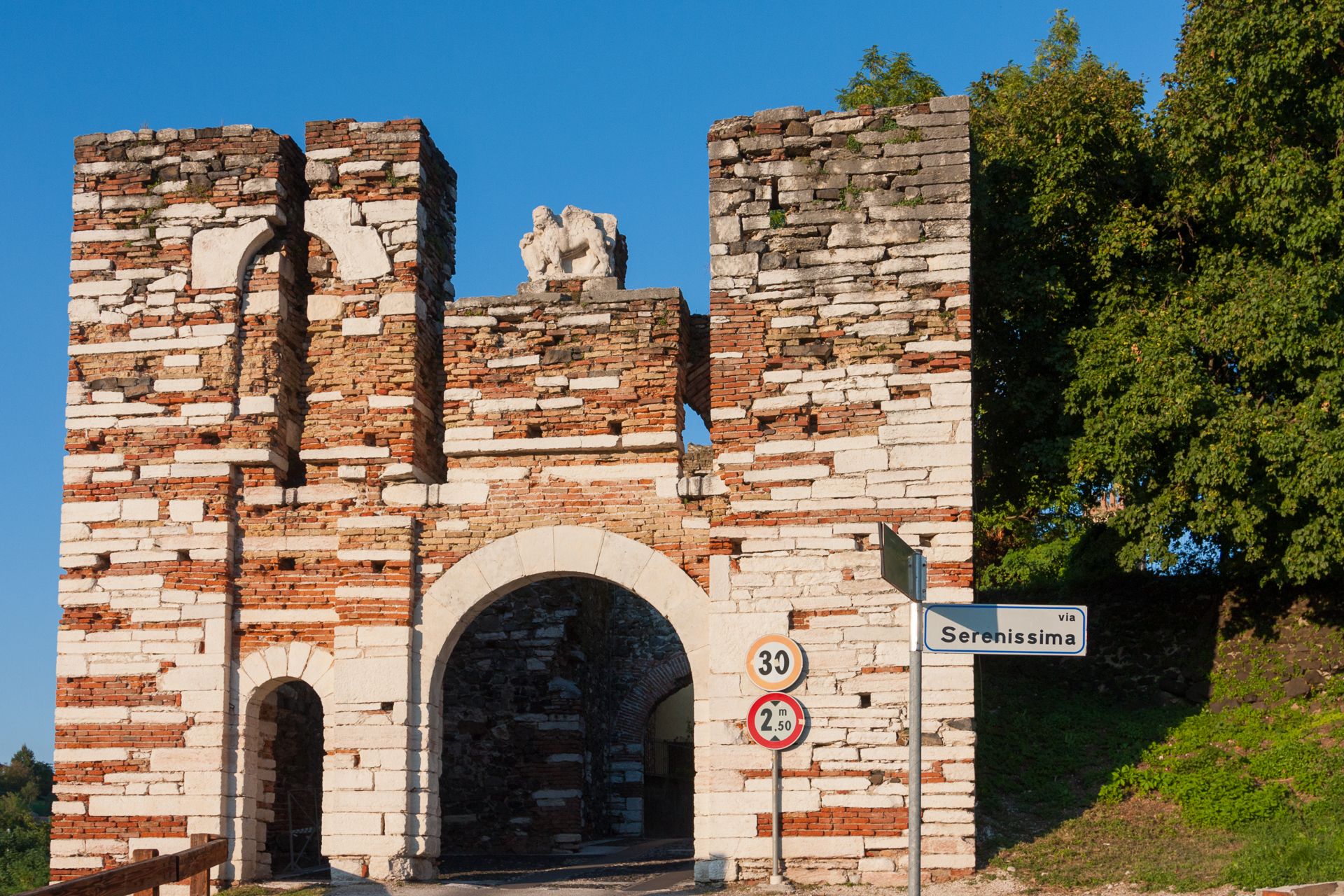 Porta di ingresso al Castello di Arzignano