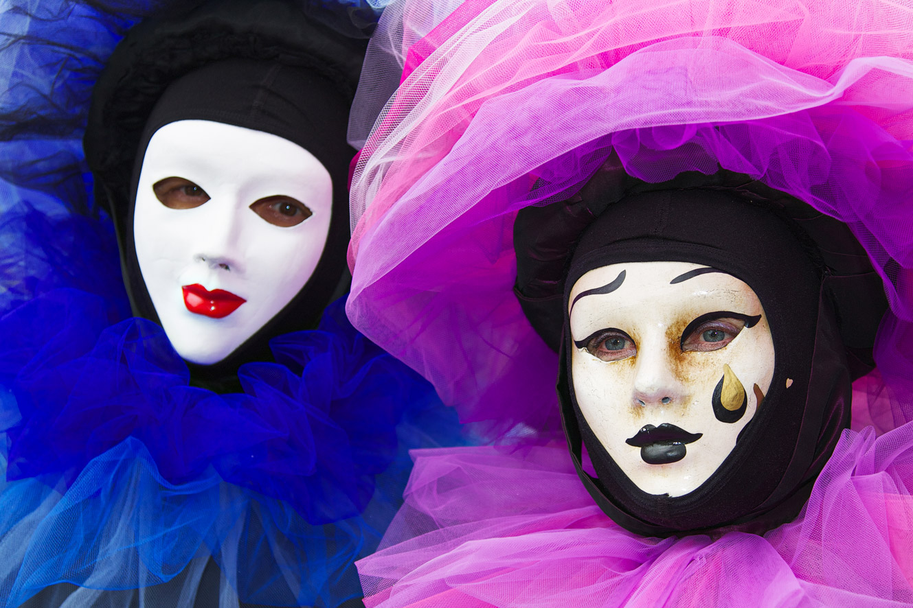 Maschere al Carnevale di Venezia