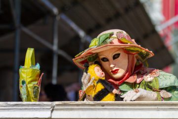 Maschere al Carnevale di Venezia 2020