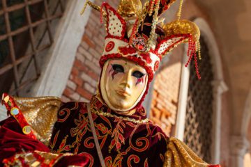 Maschere al Carnevale di Venezia 2020