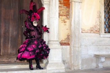 Maschere al Carnevale di Venezia 2020