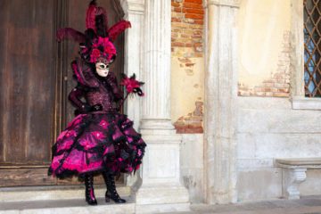 Maschere al Carnevale di Venezia 2020