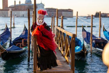 Maschere al Carnevale di Venezia 2020