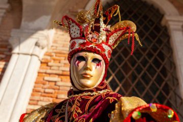 Maschere al Carnevale di Venezia 2020