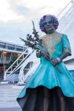 Melbourne: statua sul lungofiume Yarra