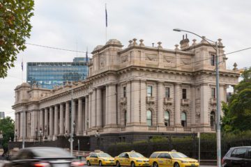 Melbourne: il Parlamento dello Stato di Vittoria