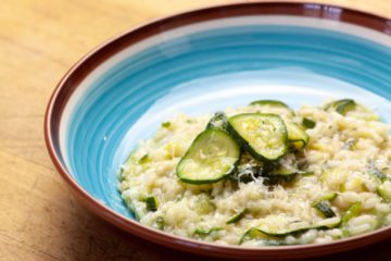 Risotto con zucchine