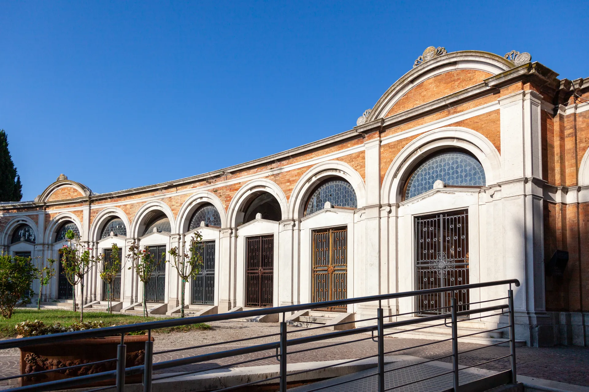 Colombario storico al Cimitero di Venezia nell'isola di San Michele