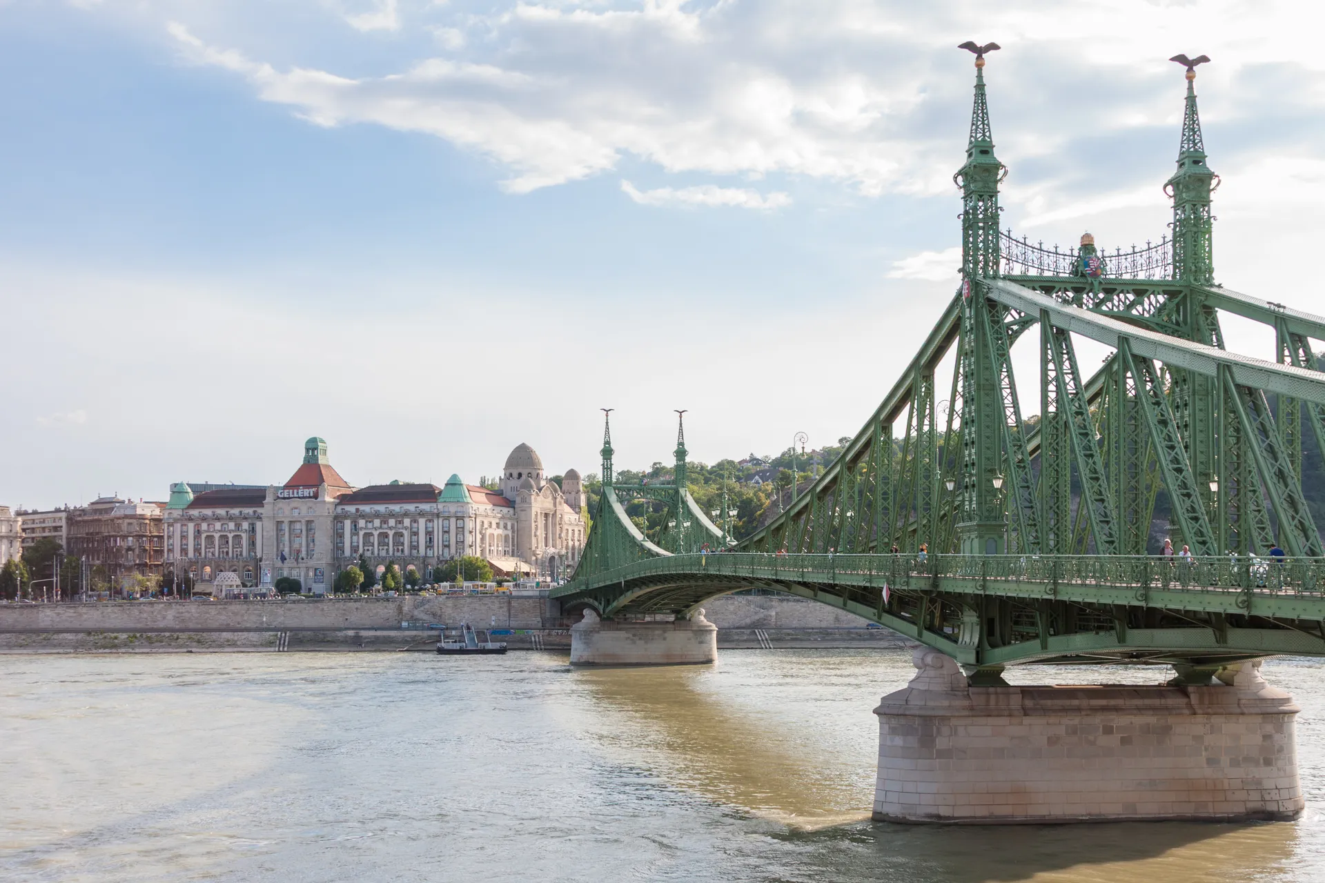 Ponte della Libertà Budapest hotel Gellért